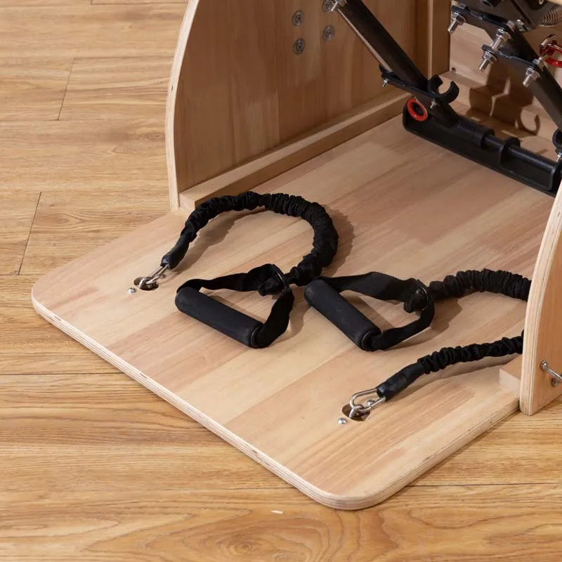 Commercial Home Stable Fitness Exo Maple Wood Exercise Combo Wunda Chair Pilates