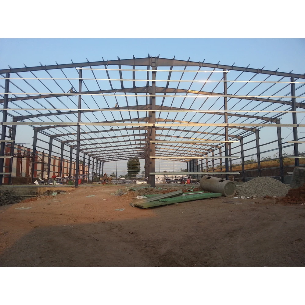 Быстрая сборка низкая стоимость сборная модульная трехмерная стальная конструкция складское
