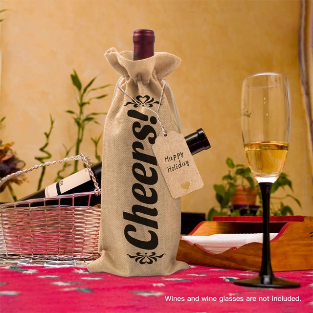 Warehouse jute gunny shopping tote wine bags bangladesh bamboo handle use coffee packing