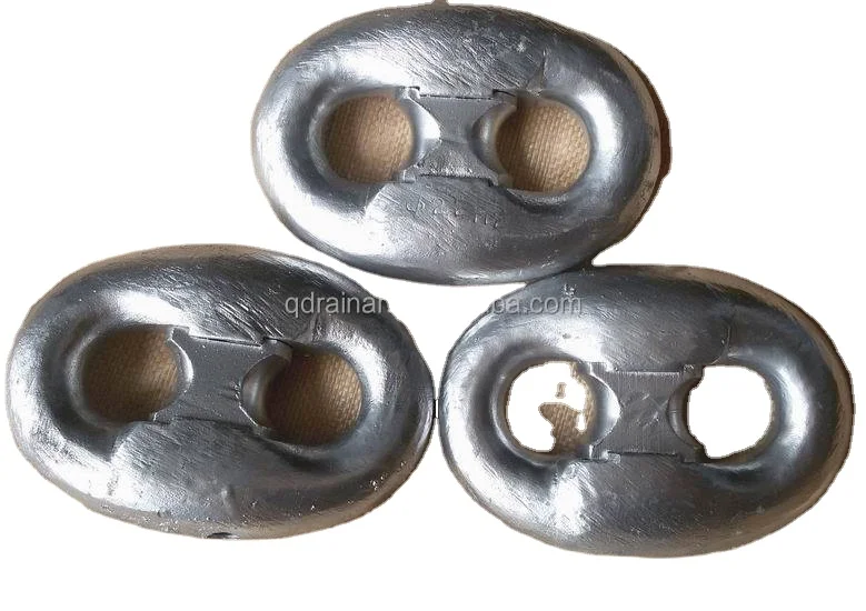 hot dip galvanized anchor chain kenter shackle