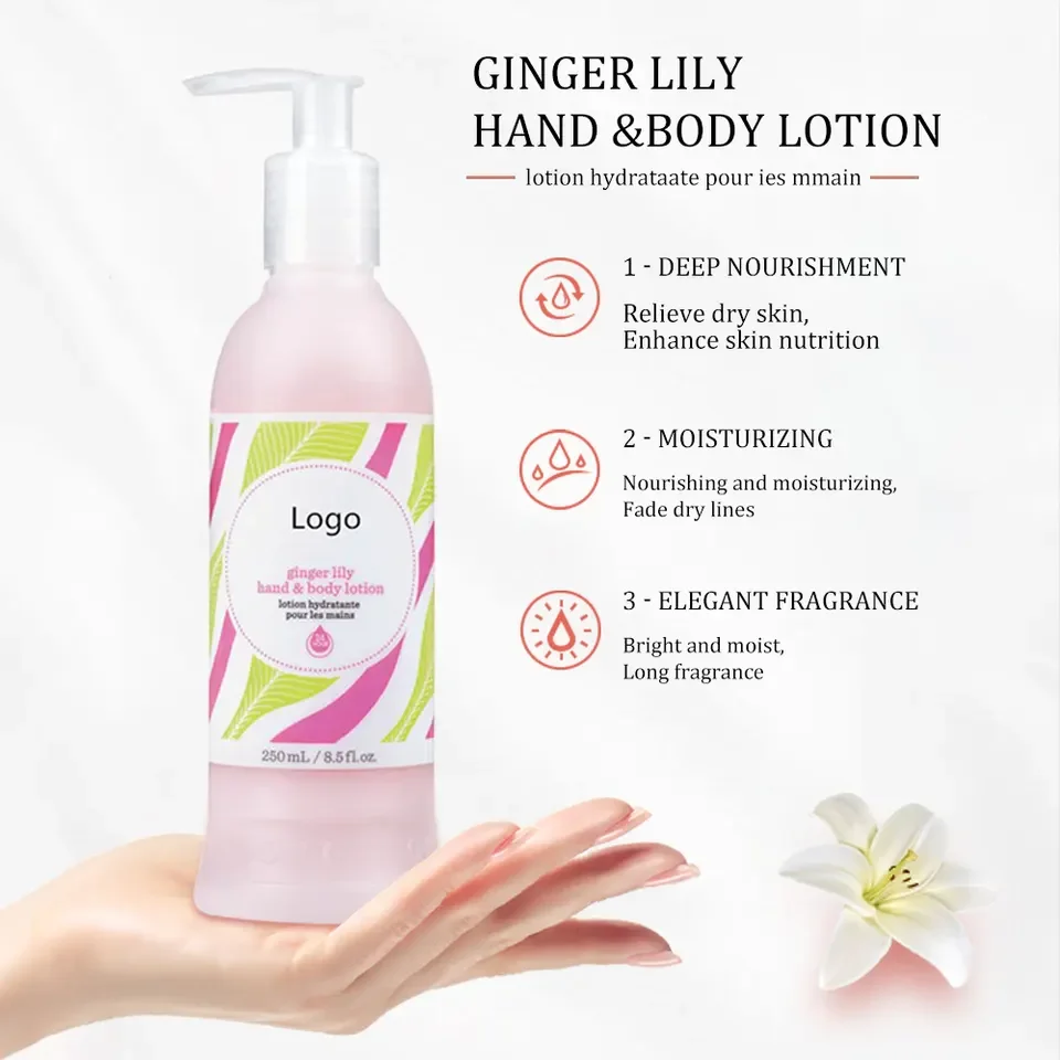 Private Label Wholesale Hand Body Lotion For Black Skin Organic Skin Whitening Body Lotion Brightening Moisturizing Cream