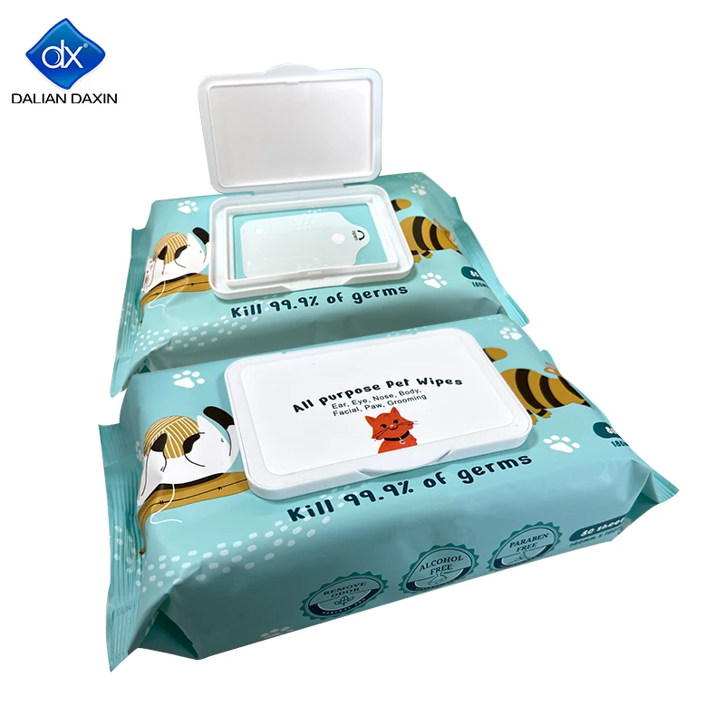 OEM Pet Cleaning Product Pet Ear Wipes Prevent Ear Mites And Clean Ears For Cats And Dogs