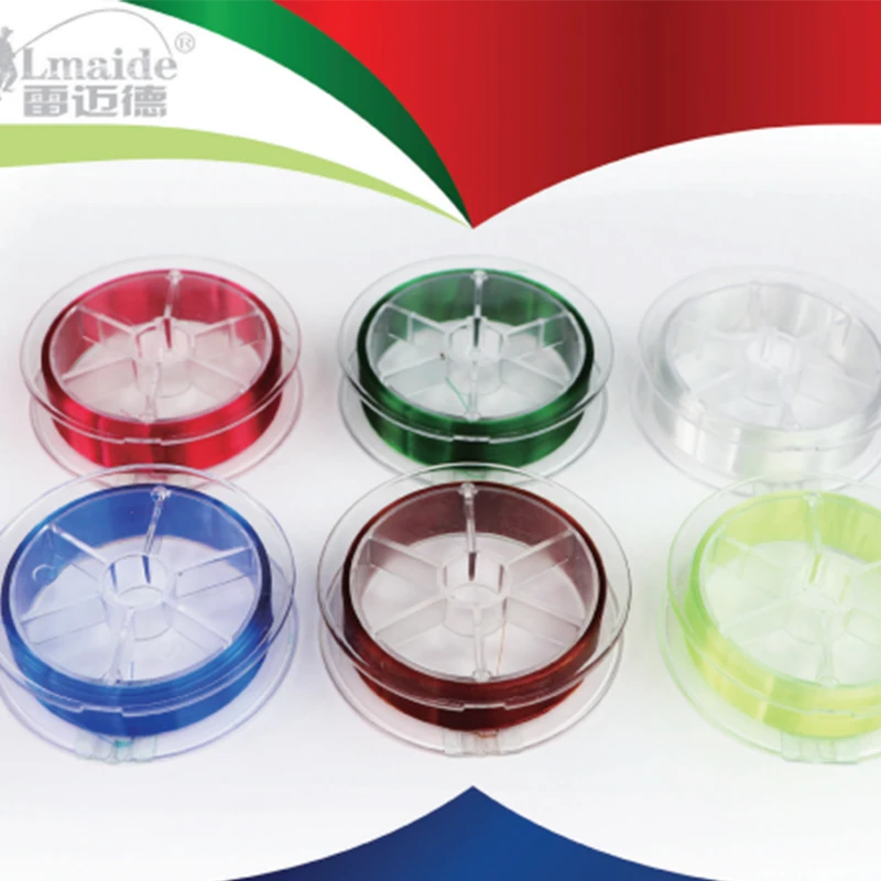 Lmaide New Design 100m Sea Fishing Line Mono Custom Fishing Line Nylon Fishing Line For Sale (no Packaging)