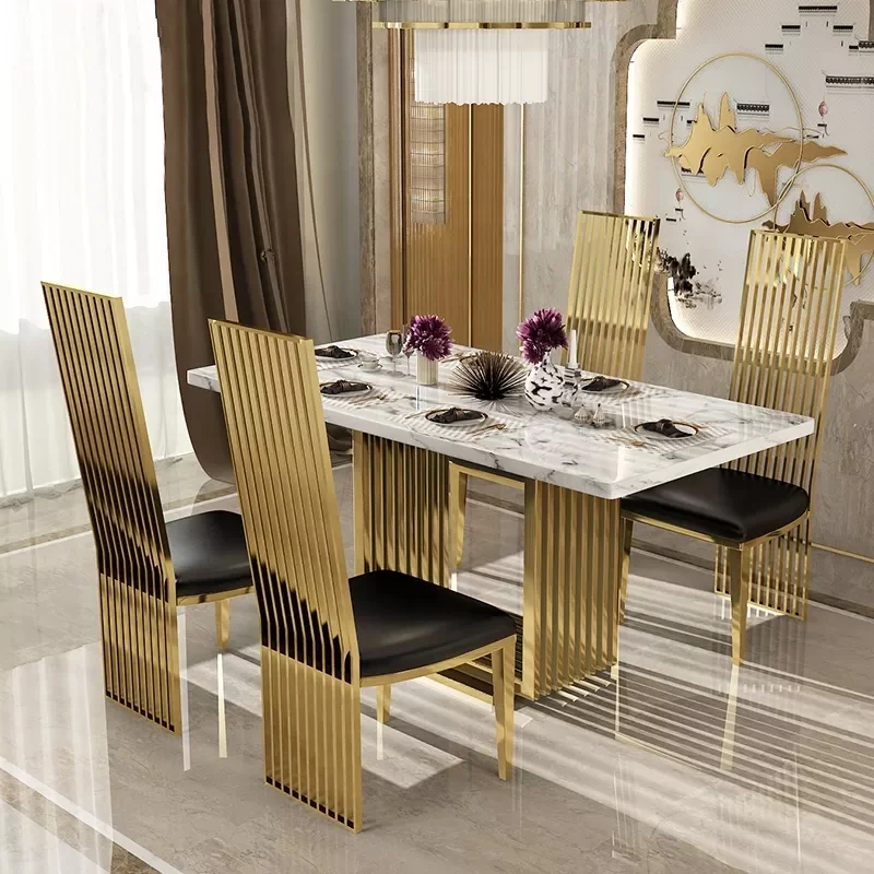 Wedding activity Metal bride modern leather lounge wooden stainless steel chair