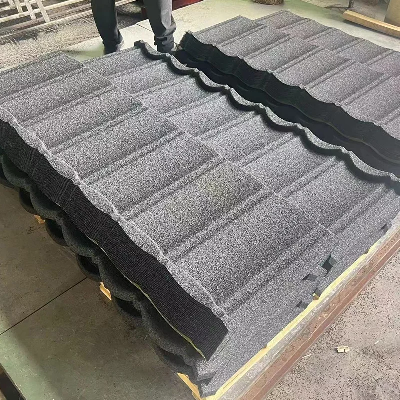 Modern Home Metal Roof Tiles Aluminized Galvanized Solar Roofing in Multi-Colors 50-Year Warranty