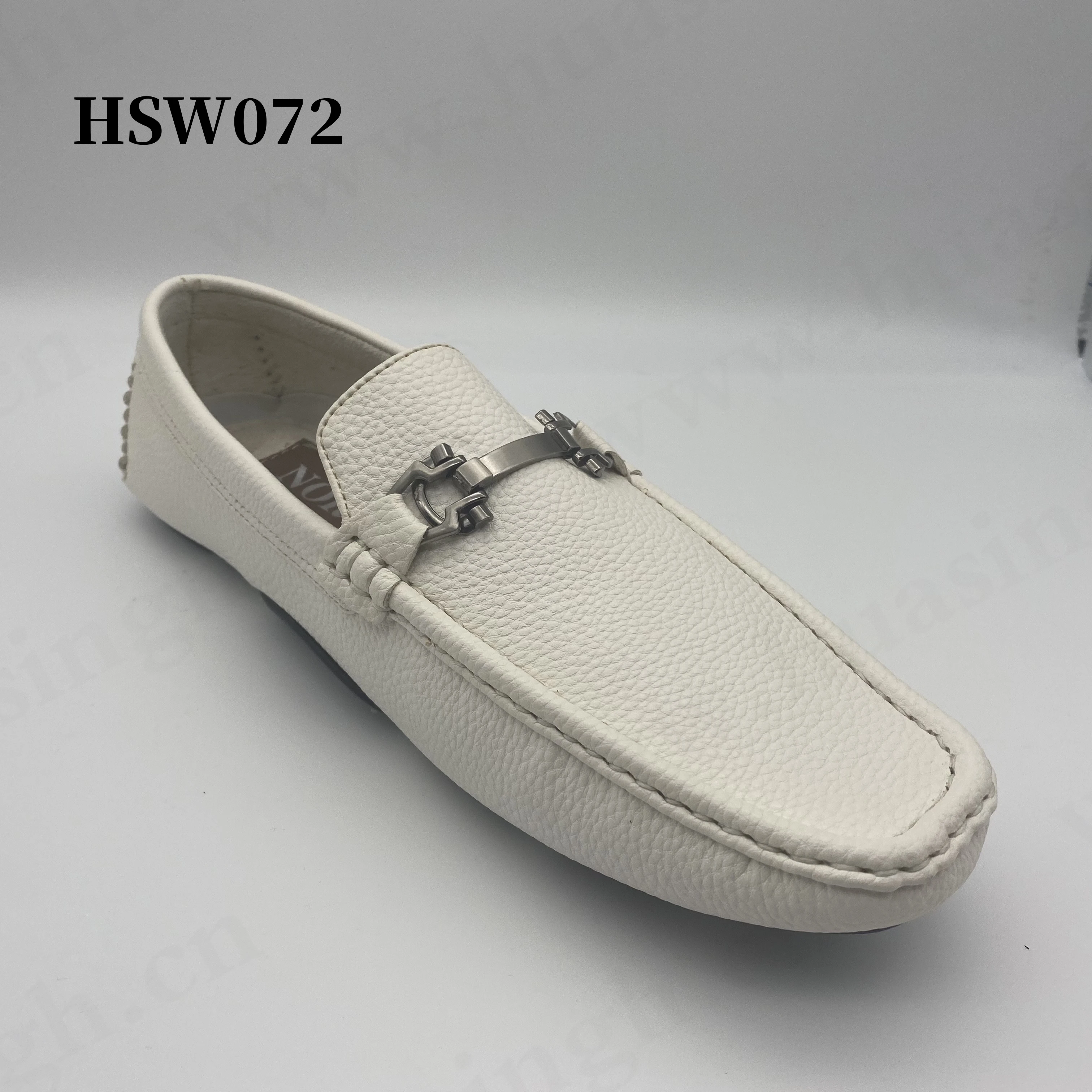 ZH, comfortable full leather lining and insole walking style shoes black rubber outsole easy wear peas moccasin shoes HSW072