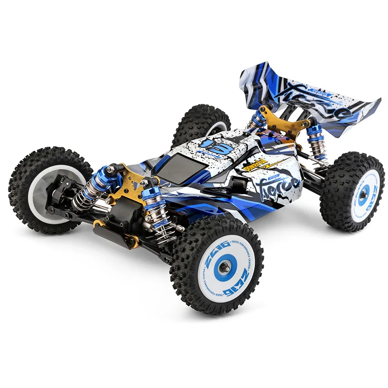 Wltoys 124017 V2 Brushless Upgraded RTR 1/12 2.4G 4WD 75km/h RC Car Vehicles Metal Chassis Models Toys Off Road Machine Model