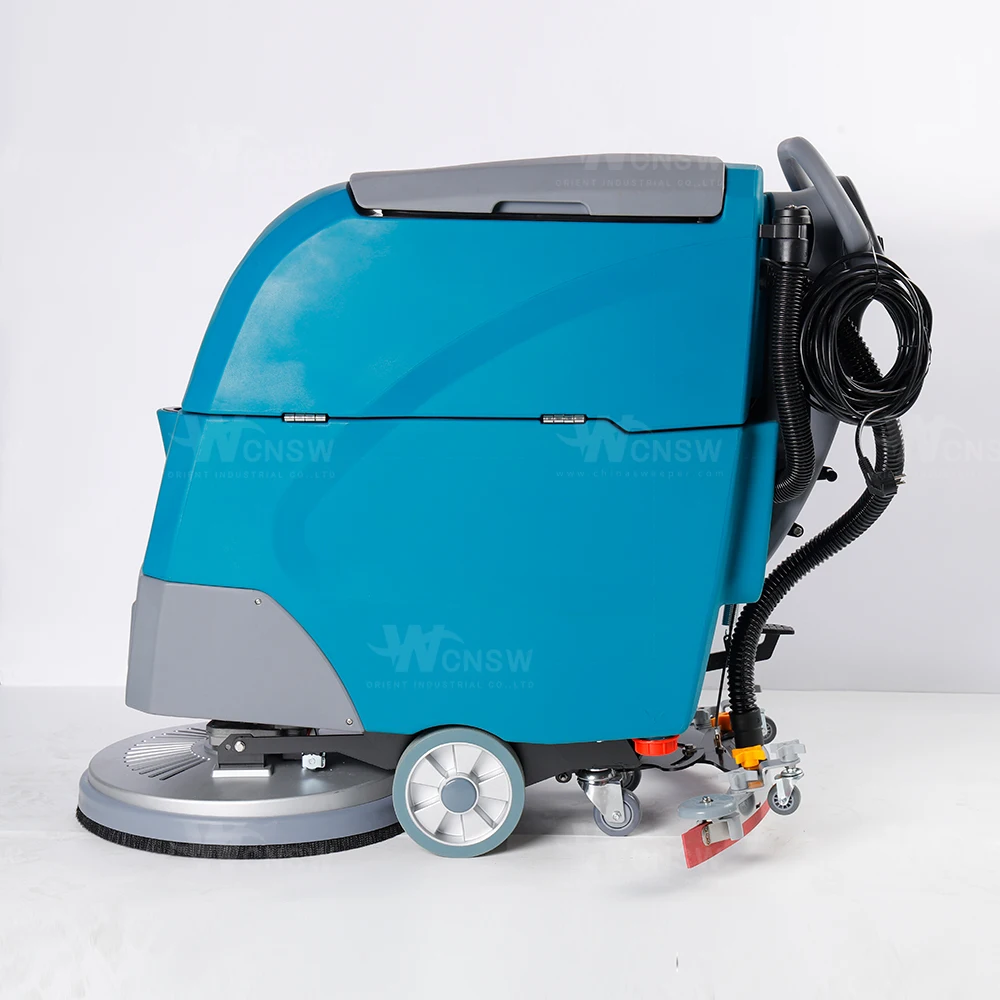 OR-V5 (Z) walk behind whole sale ceramic tile duct cleaning machine floor scrubber battery chargers in public area