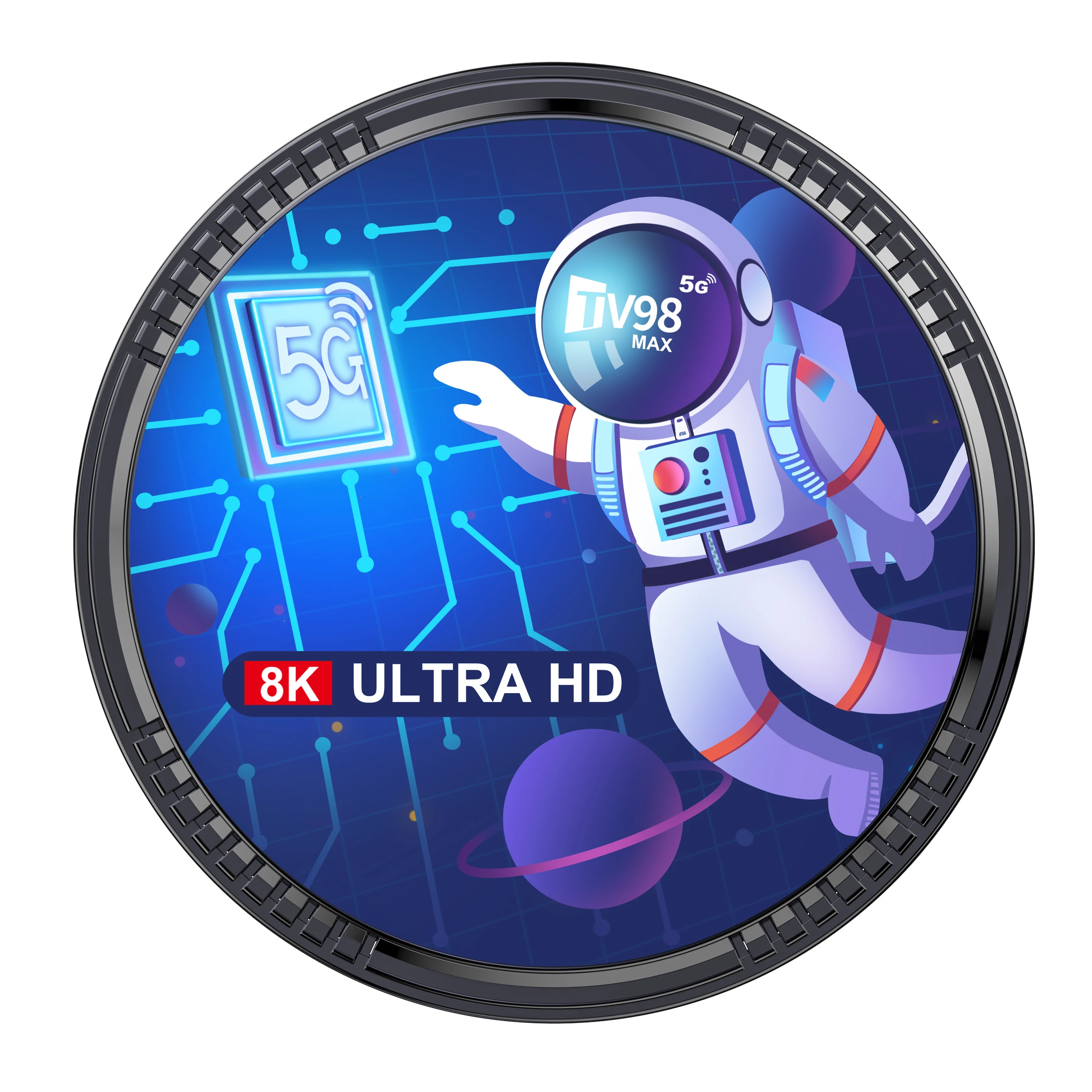 Noodata 2023 tv98 max h618 smart wifi tv box 2 + 16GB 8K Android 12 alliwinner h618 full HD комплект tv98 max