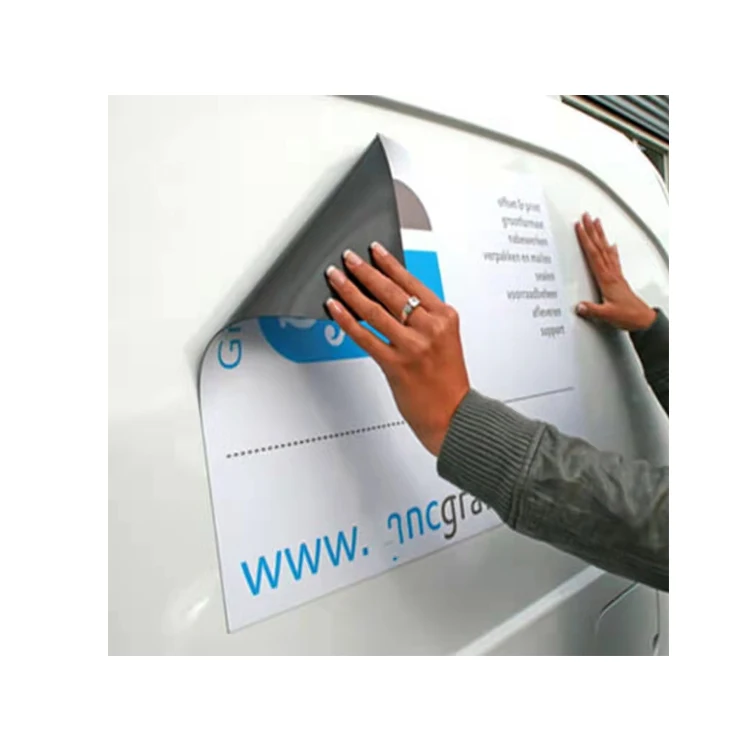 Custom Business Advertising Magnetic Sheets Anti-Scratch Blank Car Magnets For Cars Vehicles