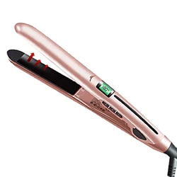 LCD Display Hair Straightener Curler in one Top Seller Hair Flat iron 1 inch Traveling Hair Straightening Iron