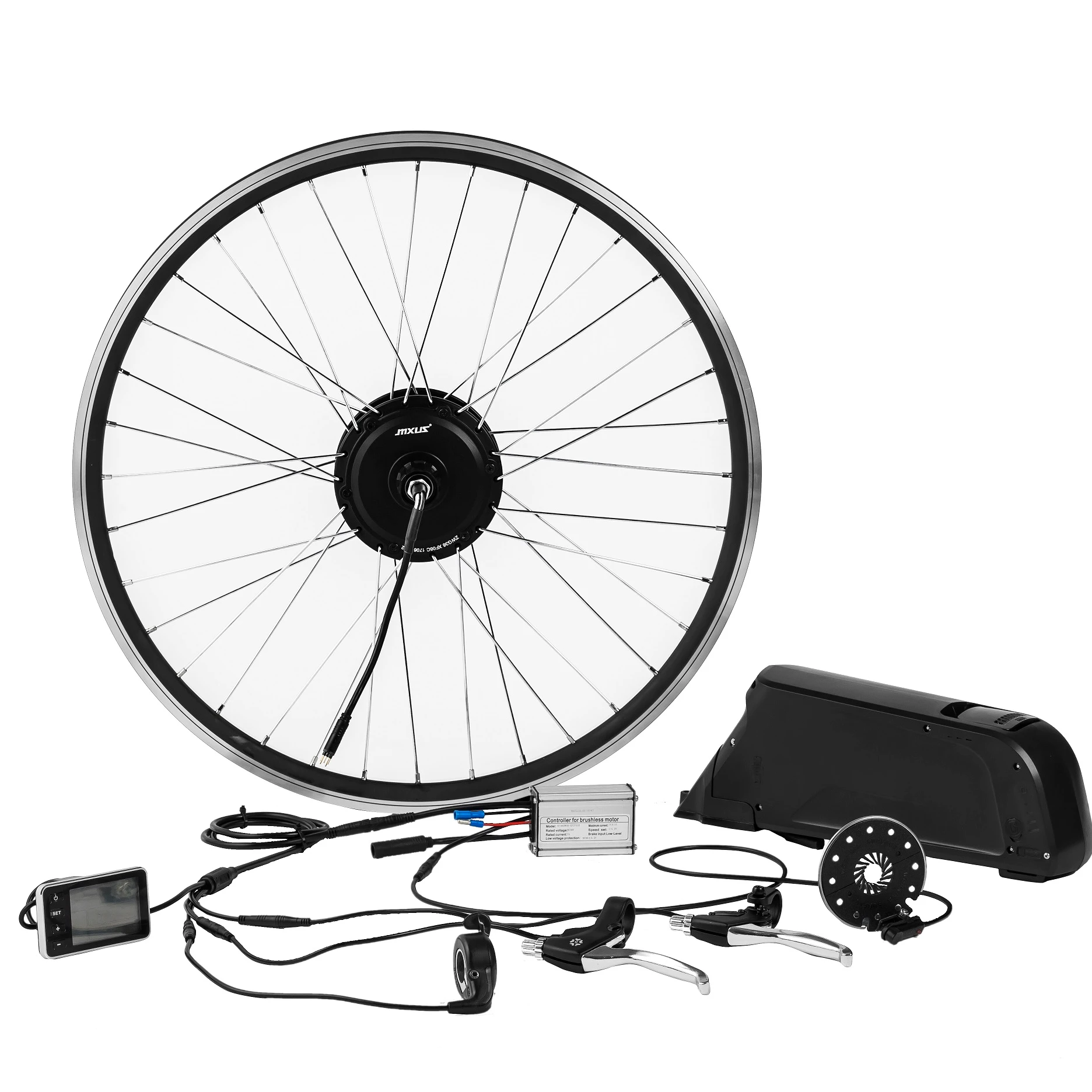 MXUS low price and high quality 250w electric wheel brushless dc hub motor kit for electric bicycle