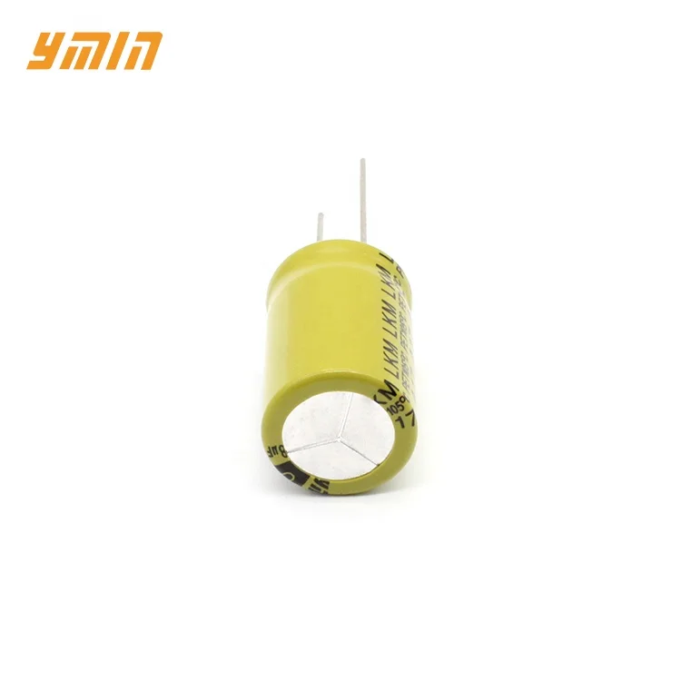
Ymin LKM Radial Lead Type Liquid Aluminum Electrolytic Capacitors for Power Supply 