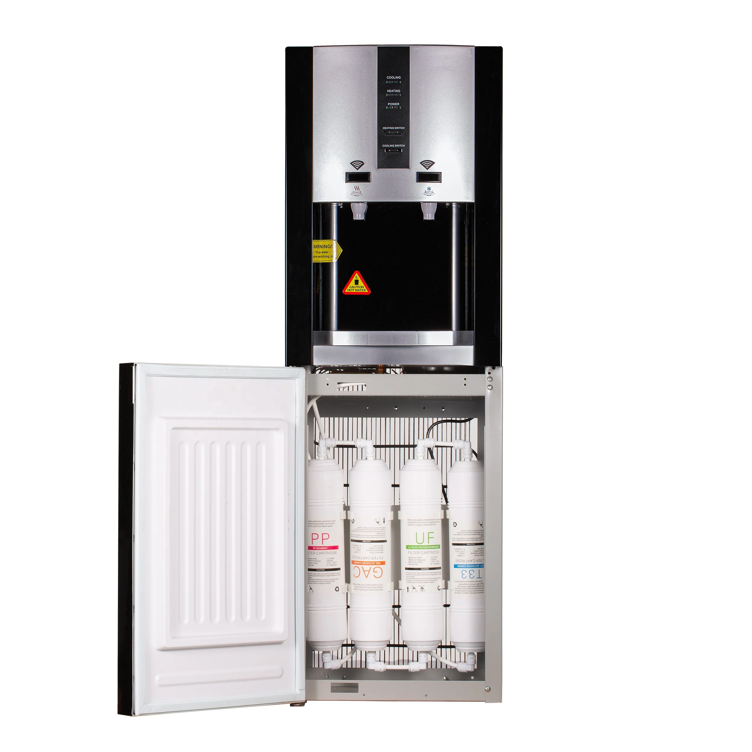 Диспенсер для горячей и холодной воды, 33x34x100 см