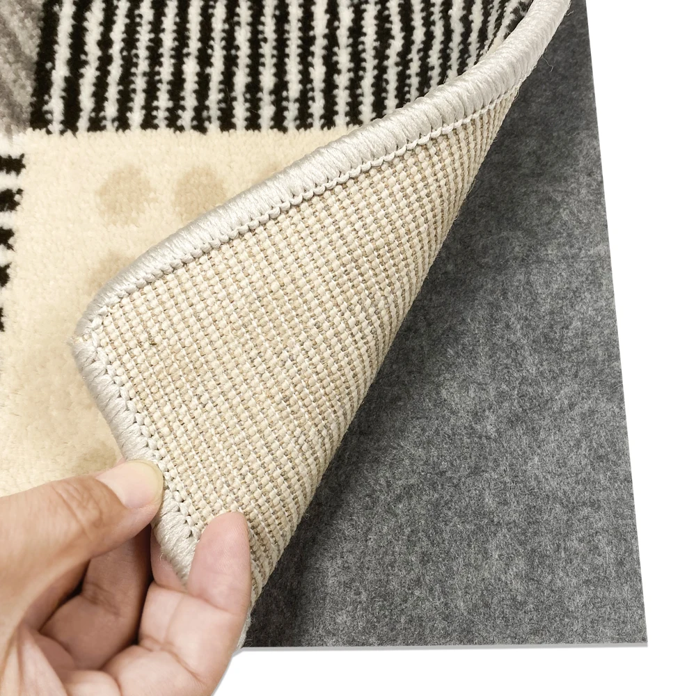HJ Premium Gripper 100% Felt Carpet Underlay Rubber Rug Pad Grip Cushion Non Slip Mat Protects Hard Floors