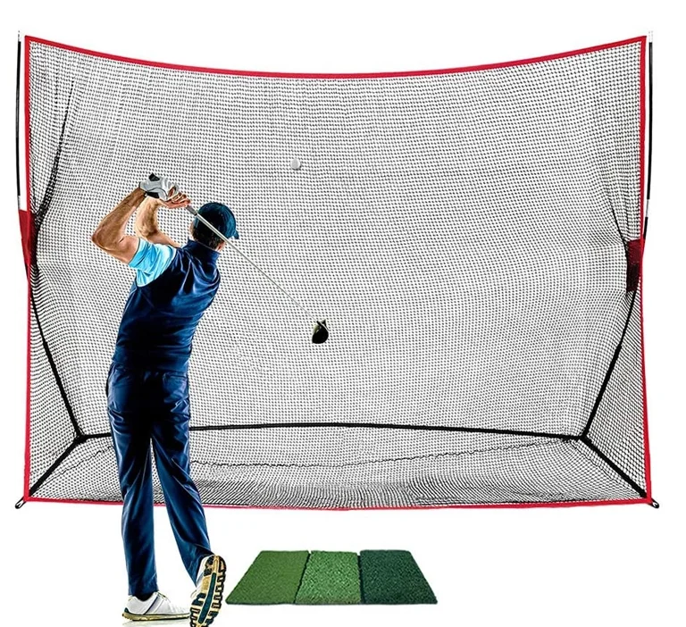 Высококачественная портативная сетка для тренировок по гольфу для улицы