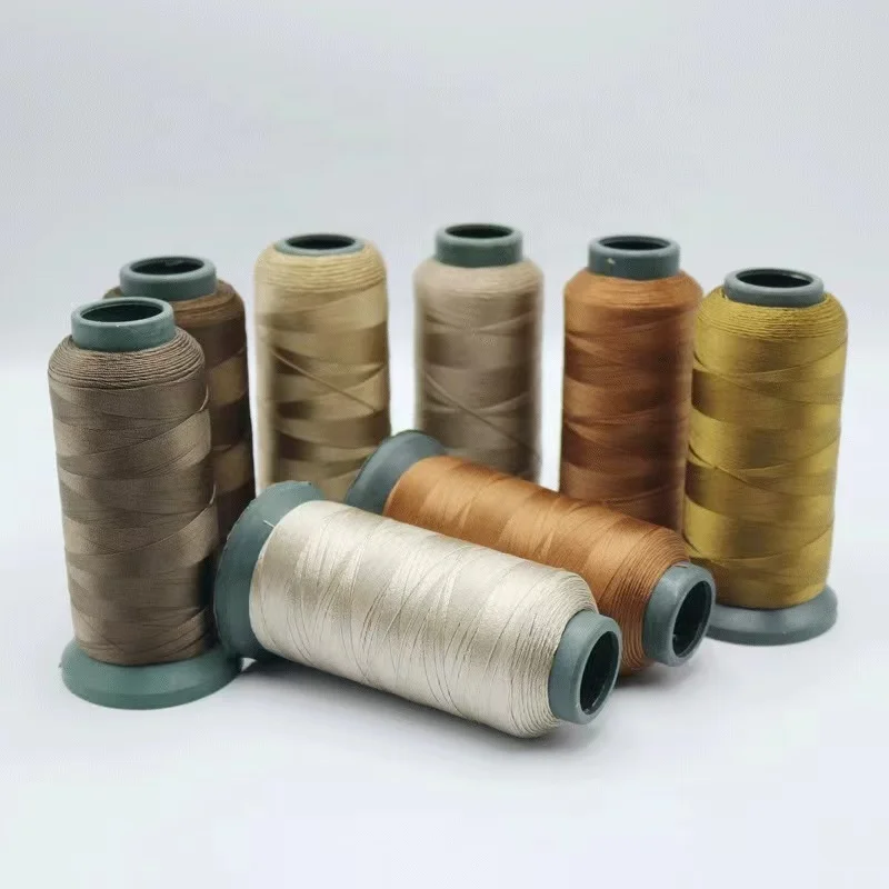 High Tenacity Filament Sewing Thread 150D/2 250D/3 Factory Supply Polyester Sewing Thread for Shoes/Bag/Leather