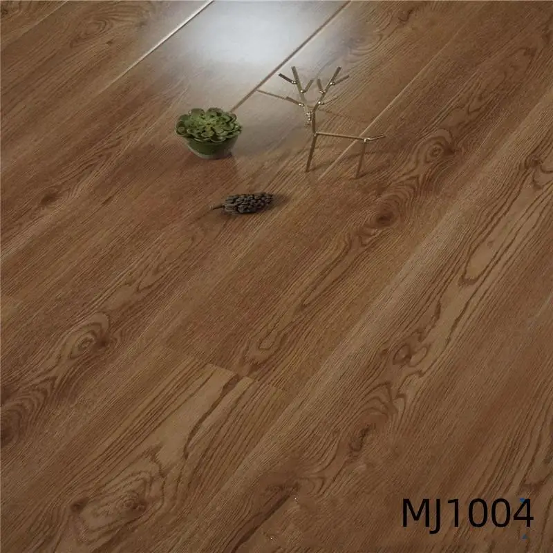 7mm 8mm 12mm Decoration Wax Waterproof Parquet Laminate Flooring