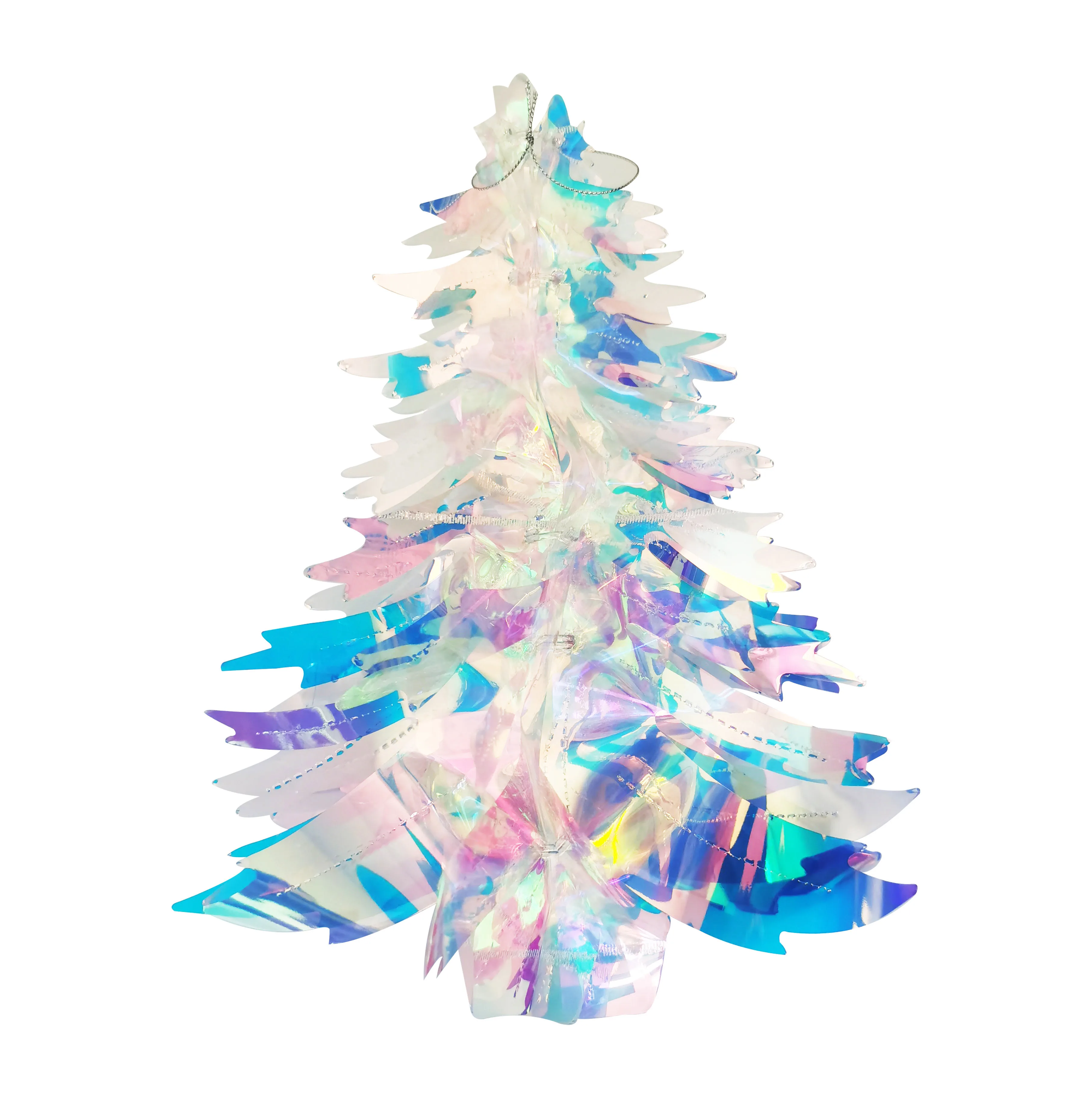 Christmas birthday event party Hanging decoration ball snowflake star Iridescent foil