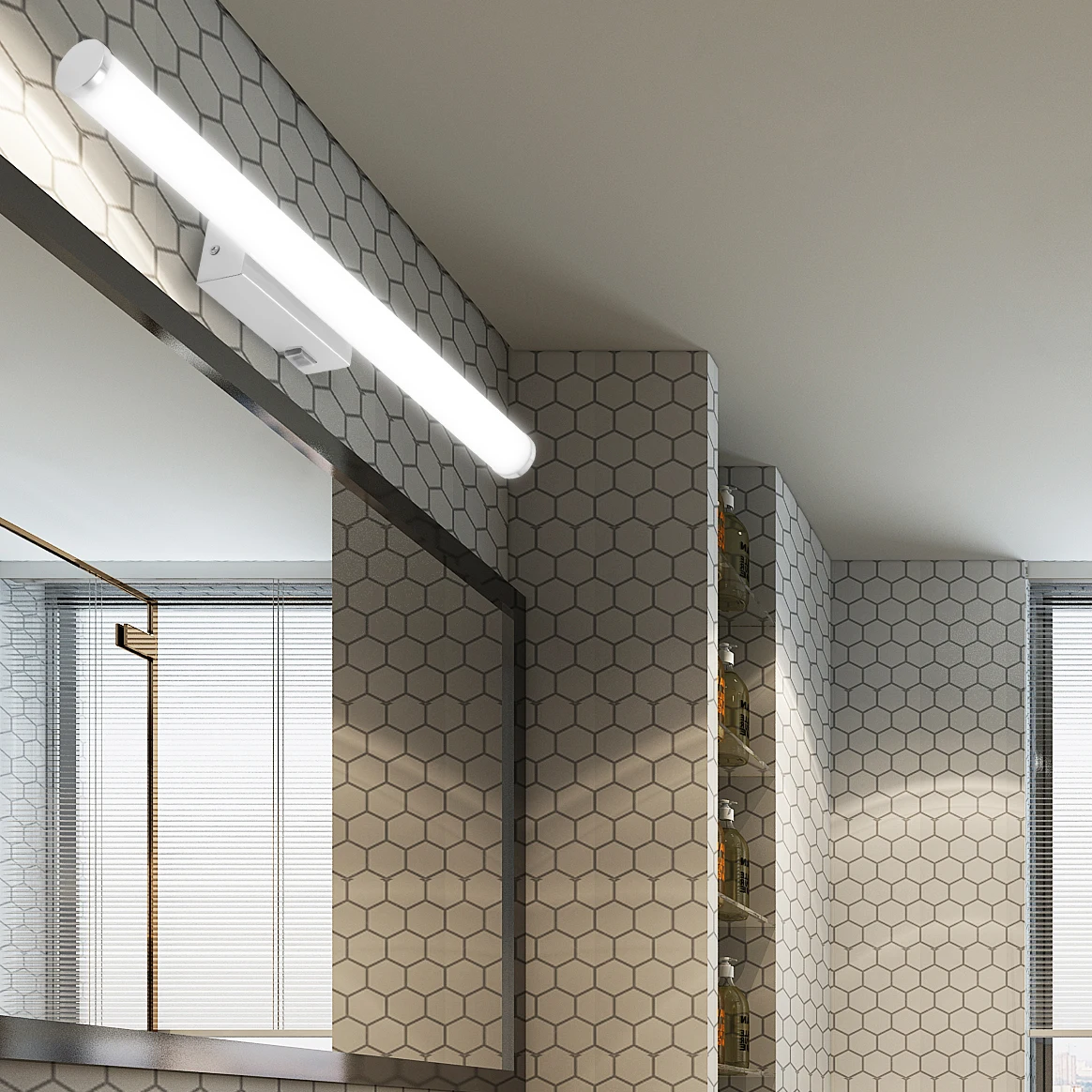 Vanity Mirror Light 35CM 45CM 60CM Make Up Mirror Front Light Bathroom Mirror Wall Lamp