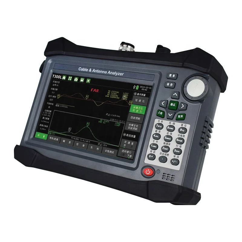 TFN T300L 4.4GHz Handheld Vector Network Analyzer VSWR Antenna Feeder Tester