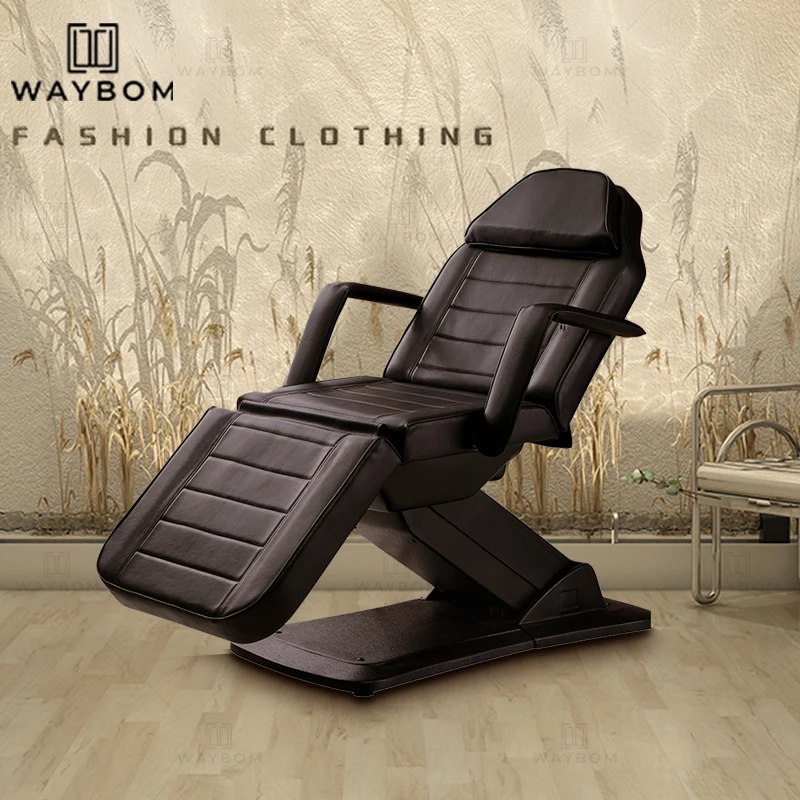 electric medical spa treatment table facial chair facial bed for beauty parlour luxury beauty salon electric bed with head
