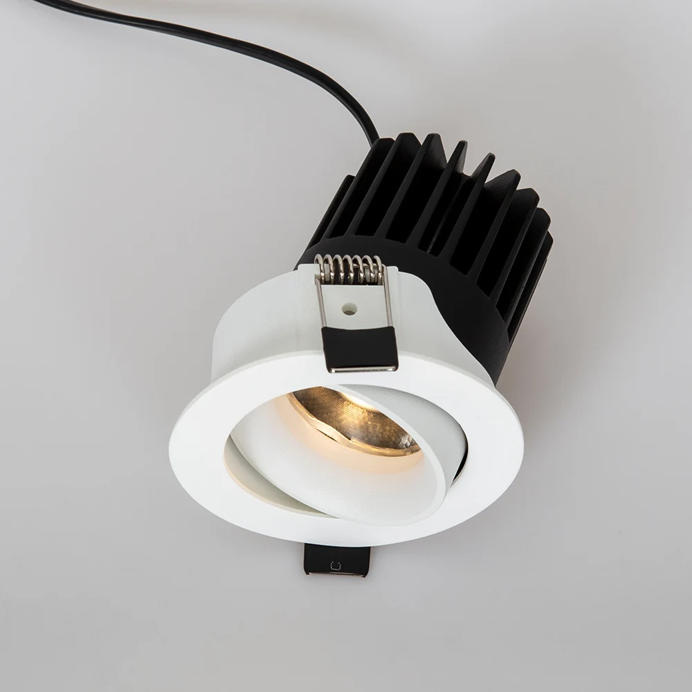 Use For Indoor China Factory 15W Arabica Deep Recessed LED Downlight Adjustable ceiliSng light IP54 High Quality FRD Downlight