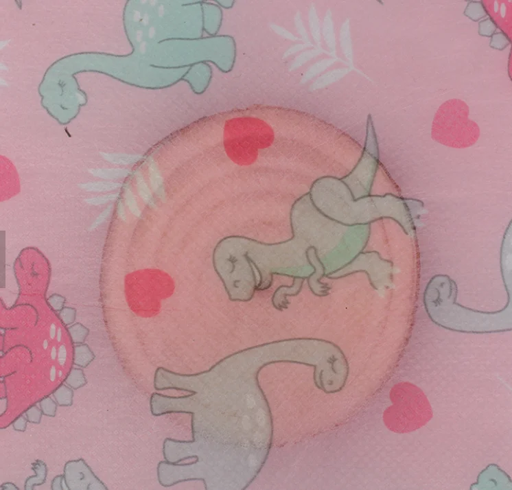 Дешевая заводская цена, рулон для изготовления полиэфирной нетканой ткани с принтом животных