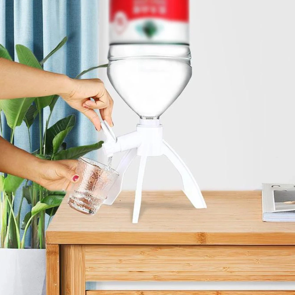 Mineral Water Dispenser Triangular Drinking Water Holder for Home Bedroom Coke Drink Dispenser Water Bottle Dispenser for Home