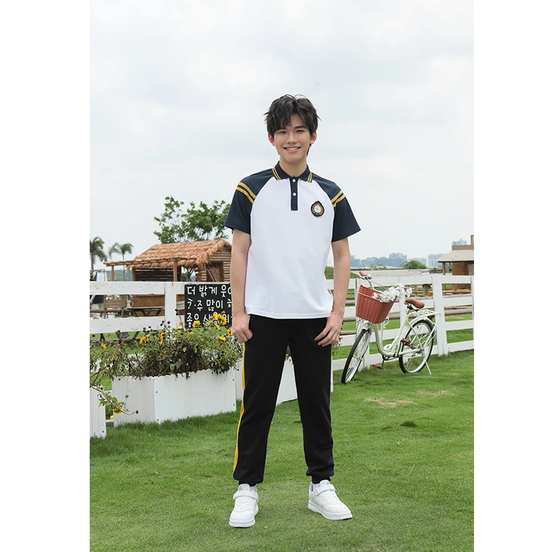 China Manufacture  School Uniform Wholesale  Sellers Custom Design School Jersey Uniforms For Kids