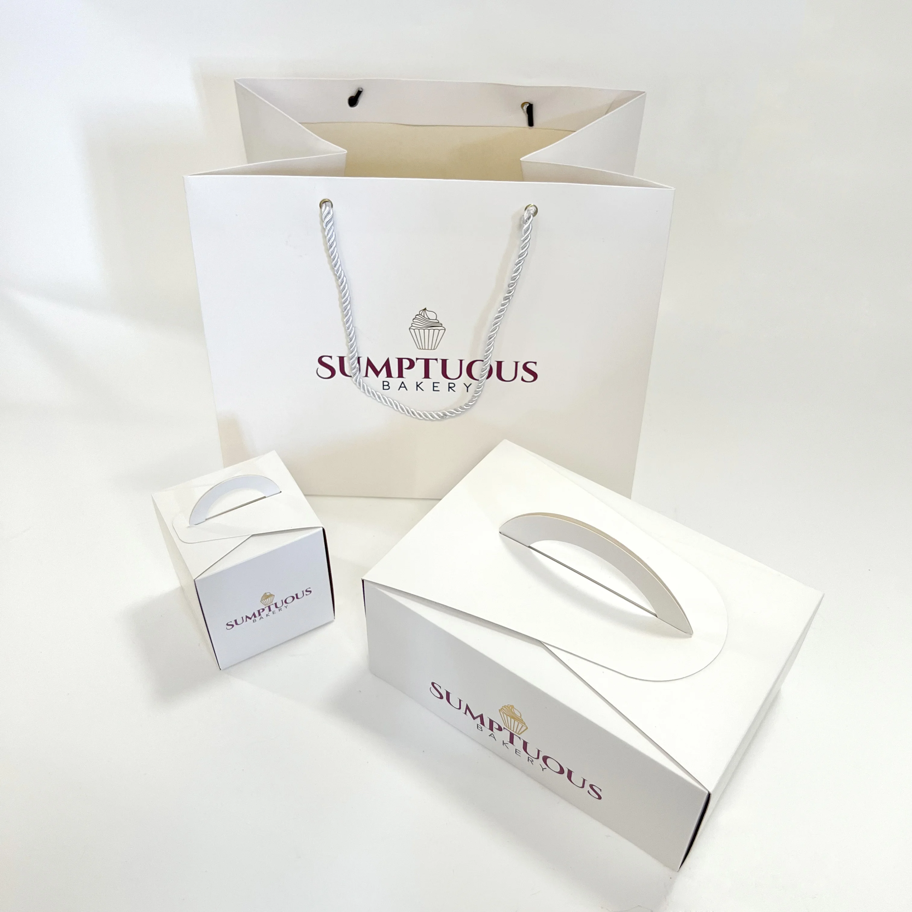 Wholesale Custom Logo Paper Cake Packaging Box Pink White  Bakery Pastry  Sweet Dessert Boxes Disposable Cheese Cake Box