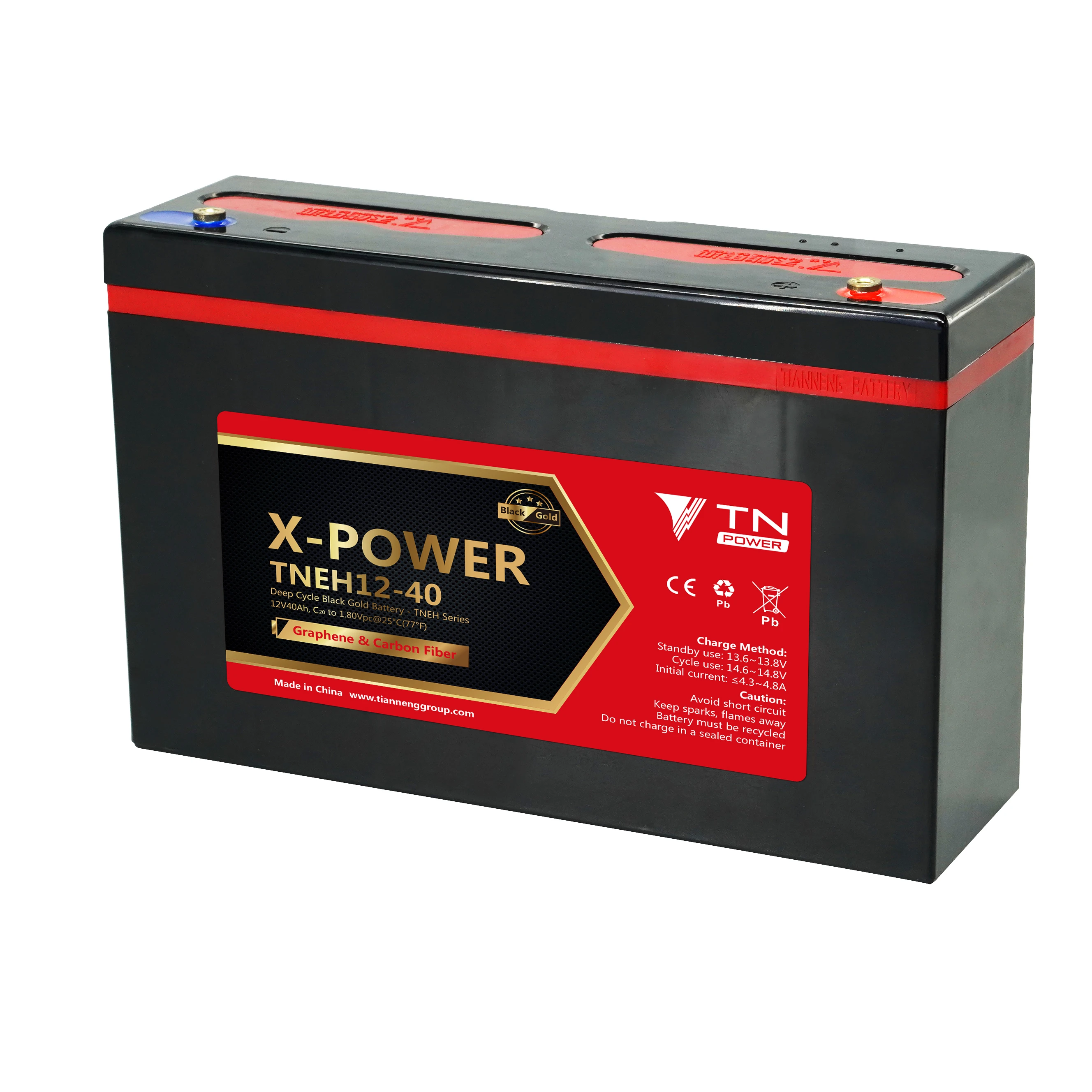 Lead acid battery motive electric bike electric tricycle E-scooter battery Maintenance-free battery 12V40Ah