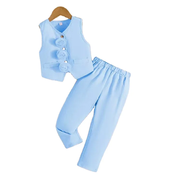 Children Clothes Piece Set Boutique Toddler Girl Clothing Sets 3 To 5 Years