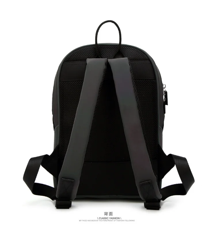 
Hotsale Women Geometric Luminous Backpacks High Quality Girls Travel Shoulder Bags School Back Pack 