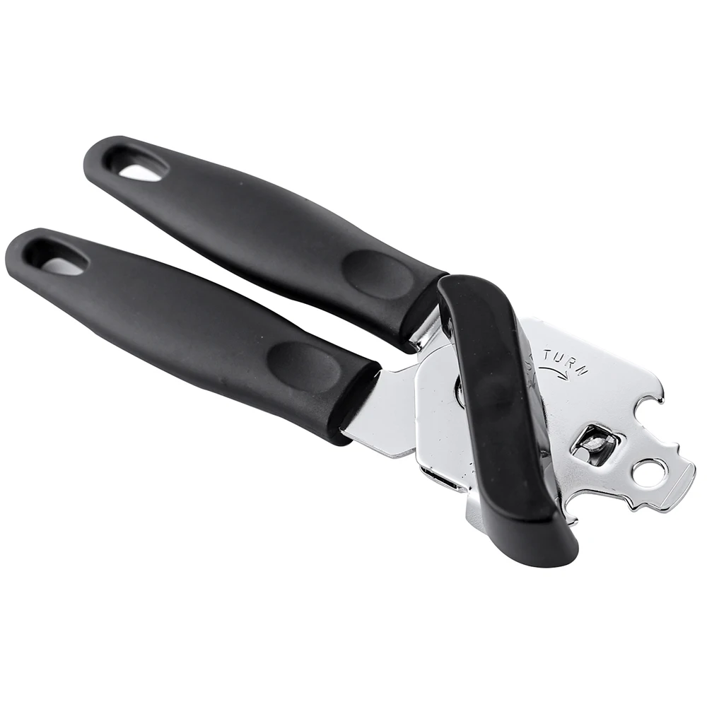 3 in 1 Can Opener Manual Powerful Metal Cans Knife Bottle Opener Kitchen Gadgets Open Tin Can Tools Jar Opener Corkscrew