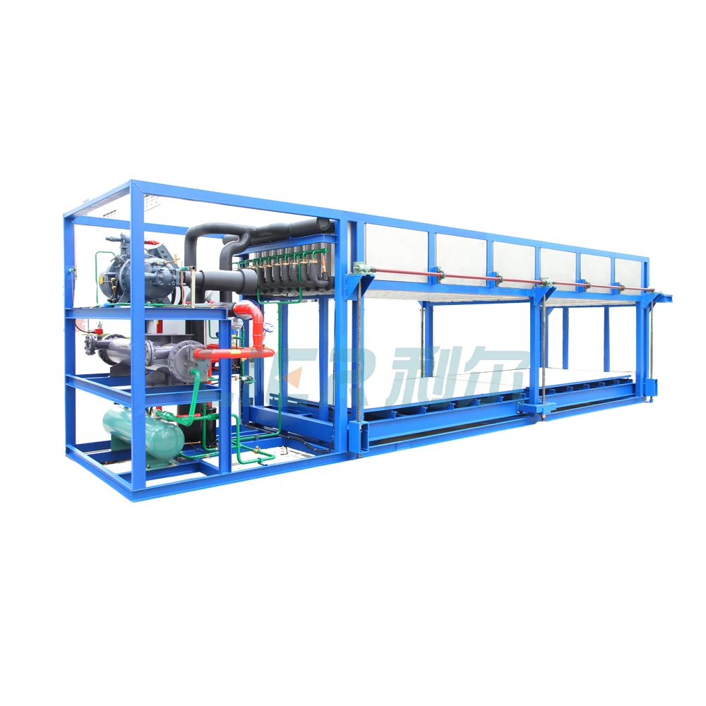 
High quality Automatic Containerized Ice Block Making Machines for Ice Plant 10ton 