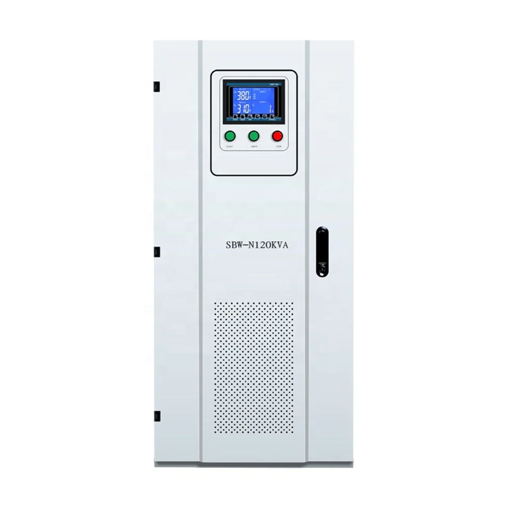 15KVA 25KVA 30KVA 35KVA 40KVA 50KVA автоматический стабилизатор напряжения 380V 3 фазы Серводвигатель
