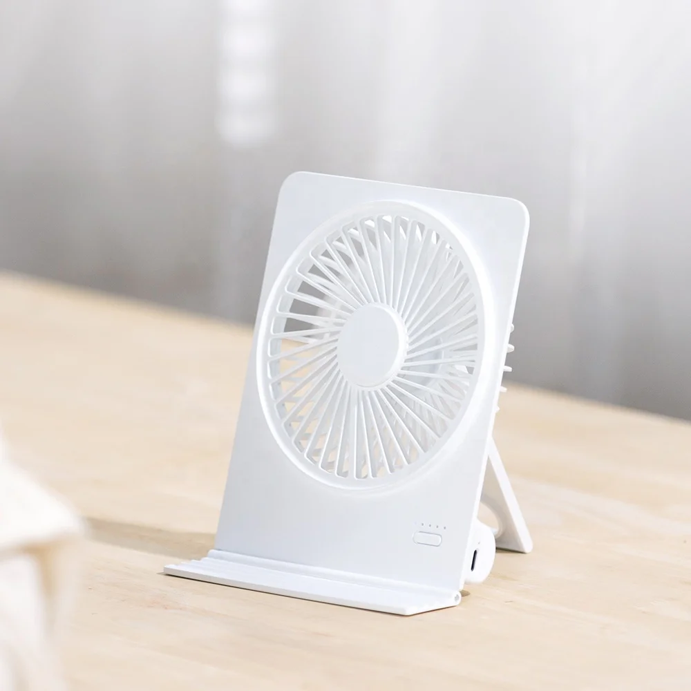 Mini USB Rechargeable 2-in-1 Portable Office Desktop Fan for Mobile Phone - New Design, Noiseless