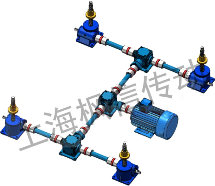HK Series Worm Gear Screw Elevator Product Picture Product Model Description Bearing Parameter Table Lifting Selection HK20T Ass