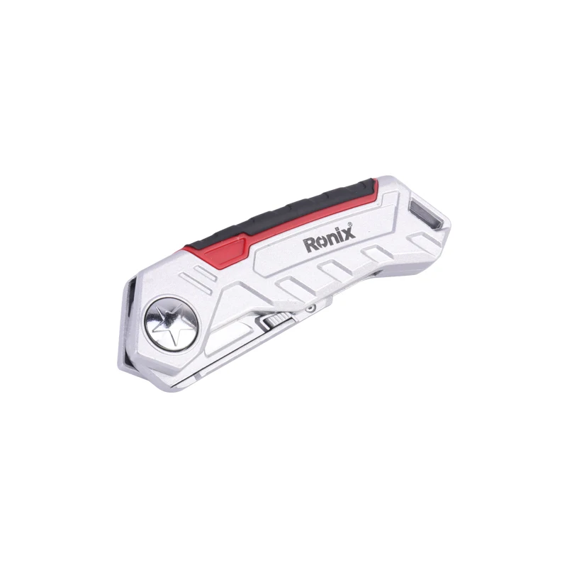 Ronix Knife Cutter RH-3009 Sk2 Paper Cutter Knife Metal Holder Professional Office Cutting Tools Holder Blades Pocket Knife