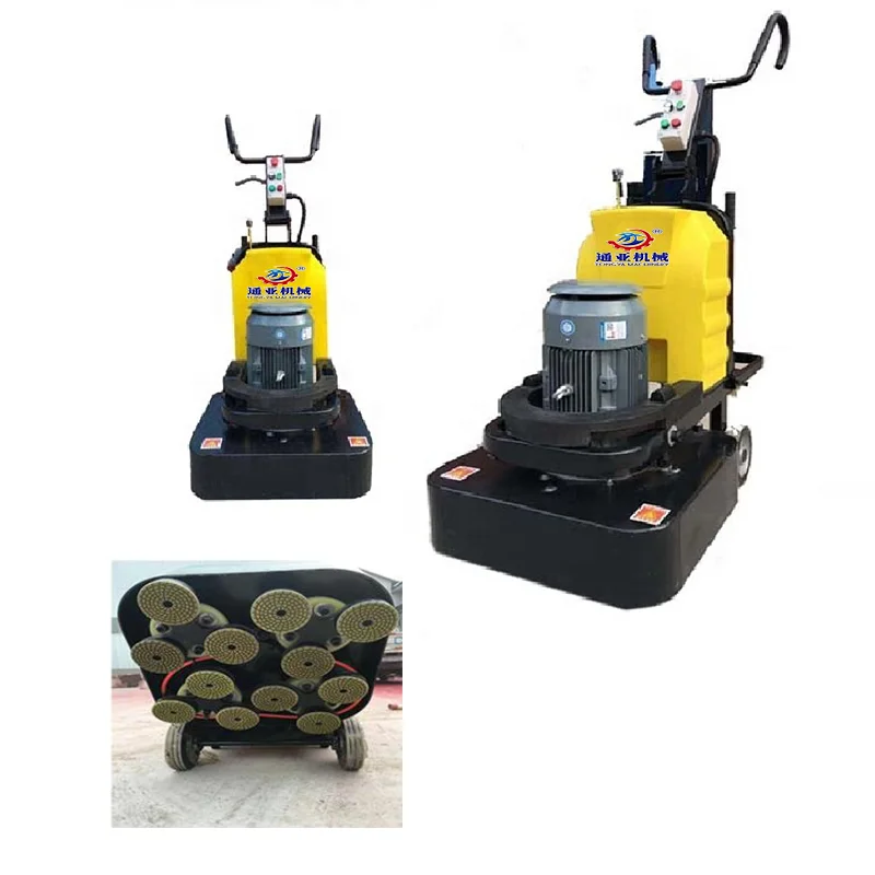 TY-DA630 concrete ground grinder parts diamond segments floor grinding and polishing machine for concrete floor grinder