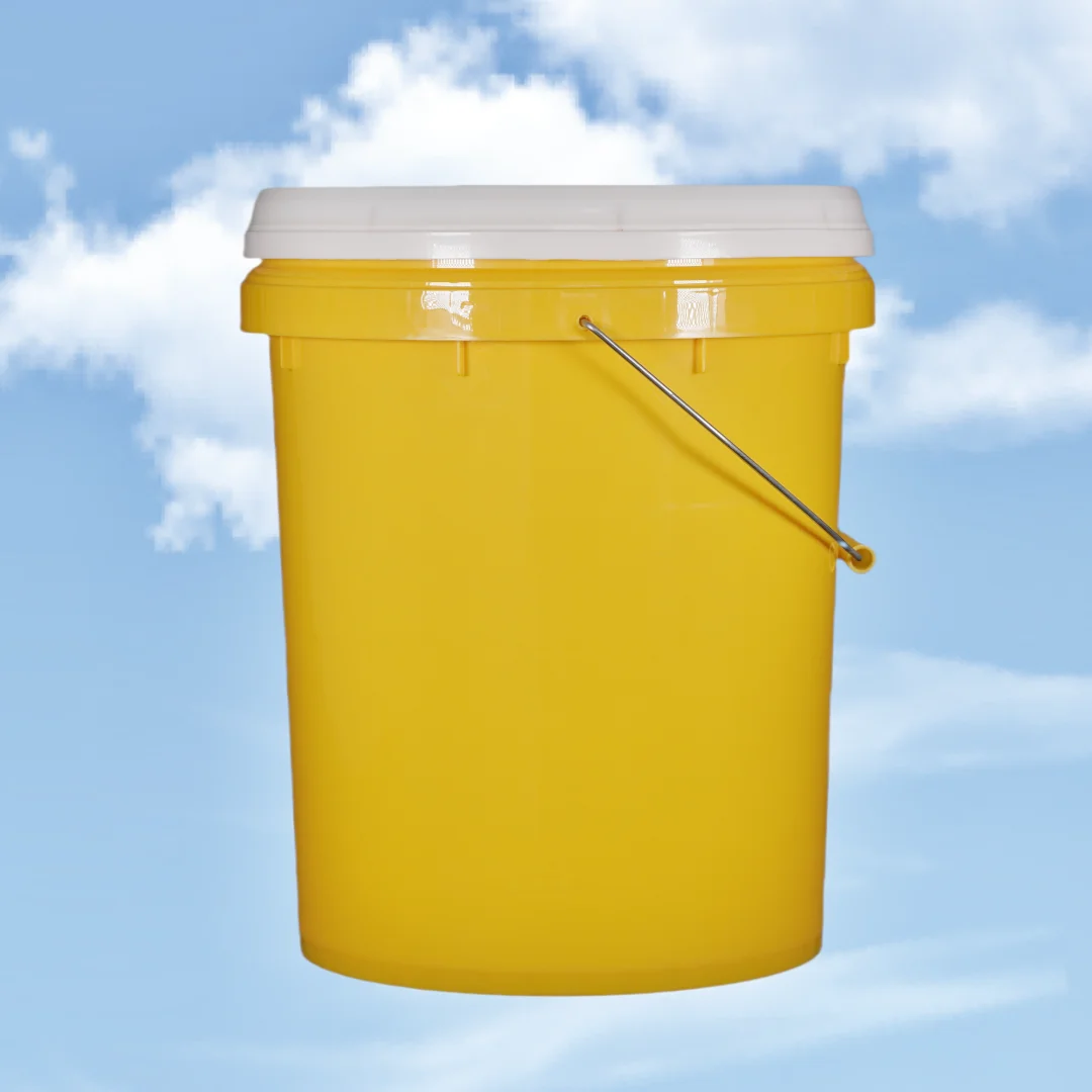 Australian Style Plastic Bucket Pail with Lid and Handle Economically Priced for Food Drums Pails & Barrels