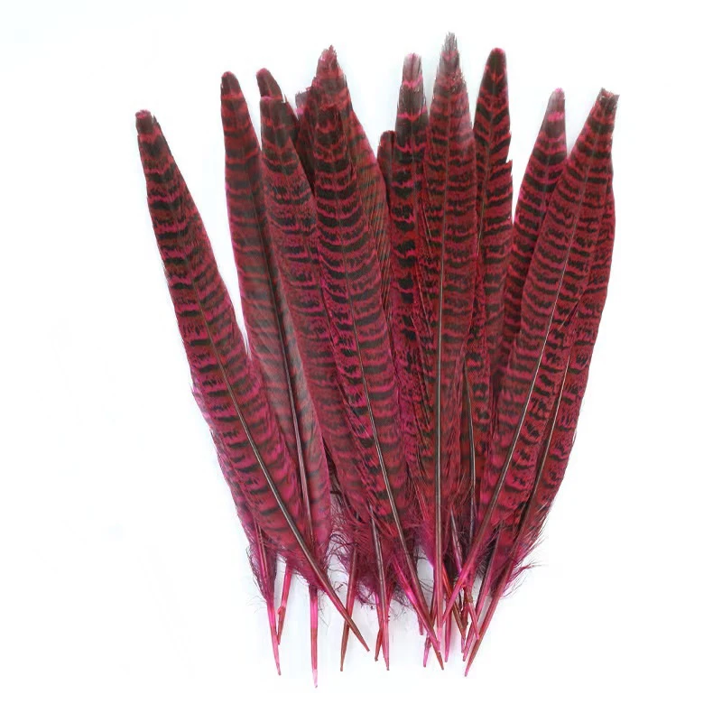 Top quality Pheasant feathers 4-6 Inch Ringneck tail feather for Ornaments,Hair Extension,carnival,Burning Man Festival