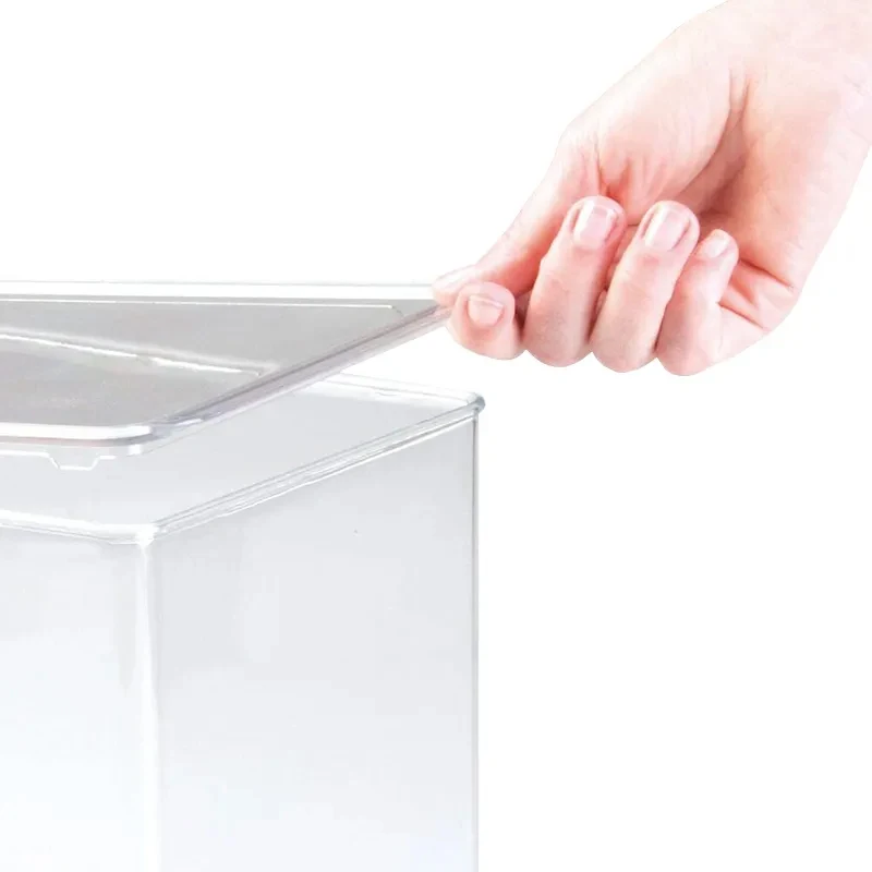 Multifunction transparent plastic shoe box Manufacturer,with Lids dustproof acrylic transparent shoe box