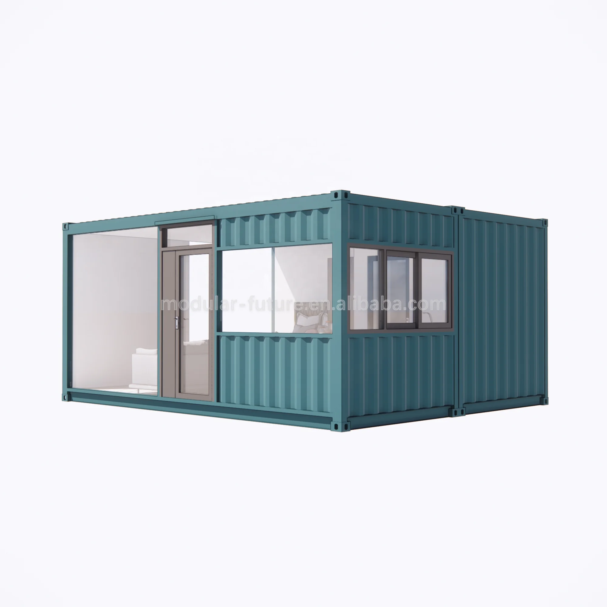 Luxury Container hotel with decoration prefabricated house for camping shipping container house