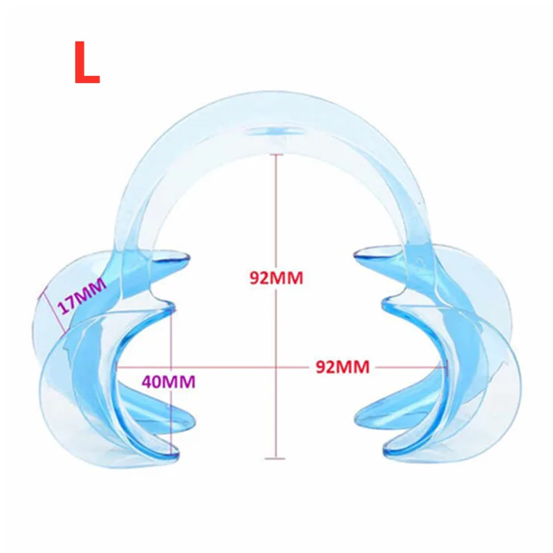 Dental Plastic Mouth Opener Retractors Orthodontic Soft Lip Cheek Disposable Materials