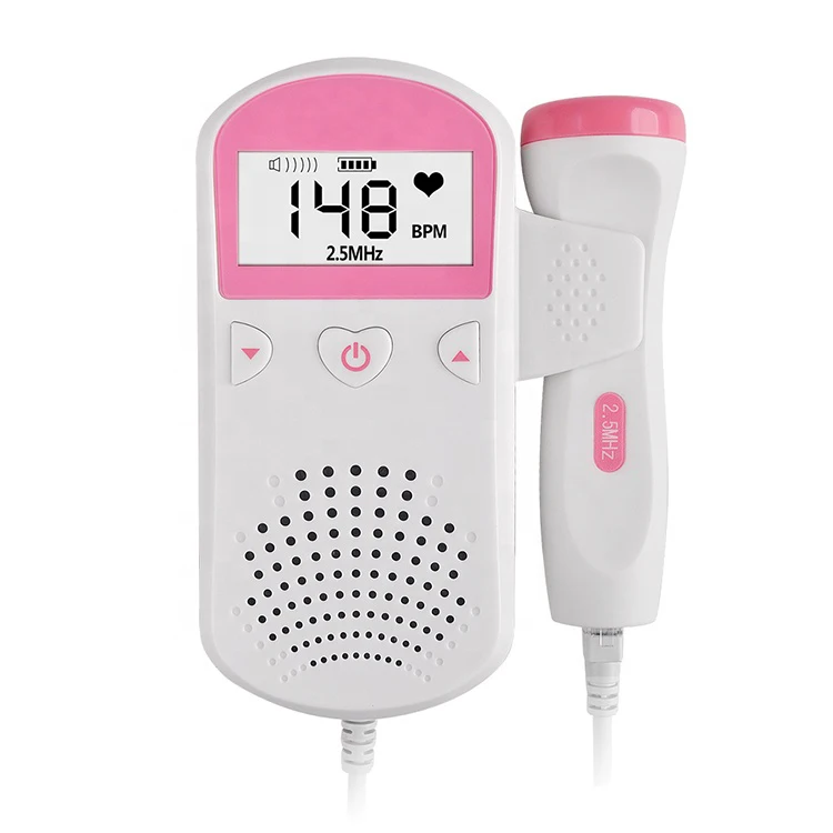
Hand-held Fetal doppler Fetal doppler baby heartbeat monitor heart rate monitoring 