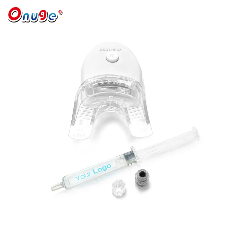 certifications approved 0.1-44 carbamide peroxide teeth whitening gel pen and White LED private label kit