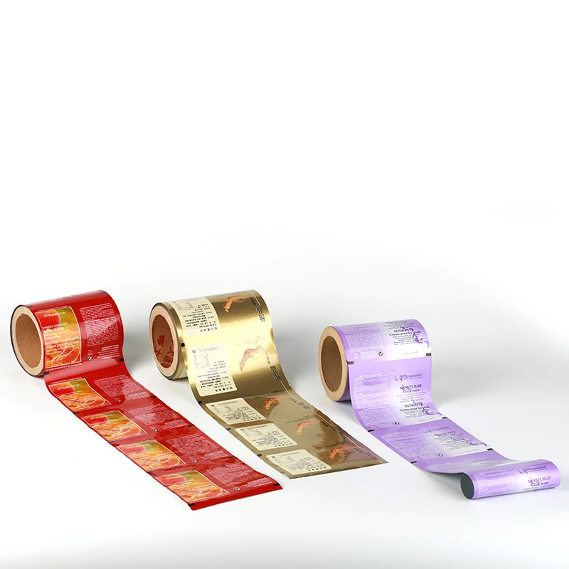 
Mylar Food Grade Plastic Cup Sealing Packaging Stretch Roll Film Wholesale 125 Micron Hdpe Aluminum Foil Laminated Roll Film 