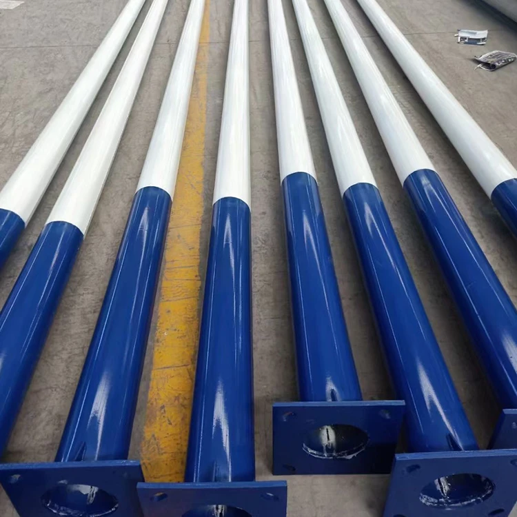 Smart pole street lighting Chinese Wholesale customized Hot dip galvanized steel road street light pole